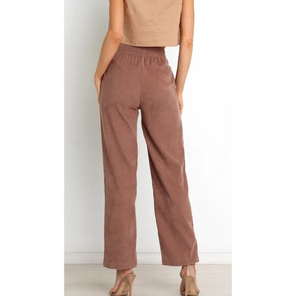 Petal & Pup SPRINGFIELD PANTS IN BROWN. Size 12 - Picture 3 of 8